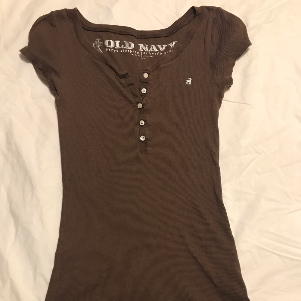 Old Navy Short Sleeve Henley
